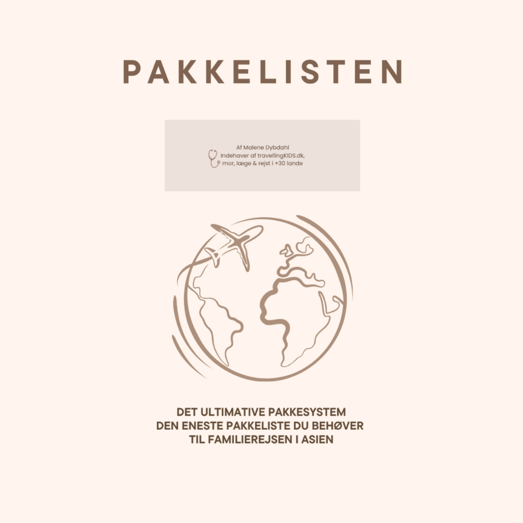 PAKKELISTEN - den eneste du behøver før familierejsen til Asien