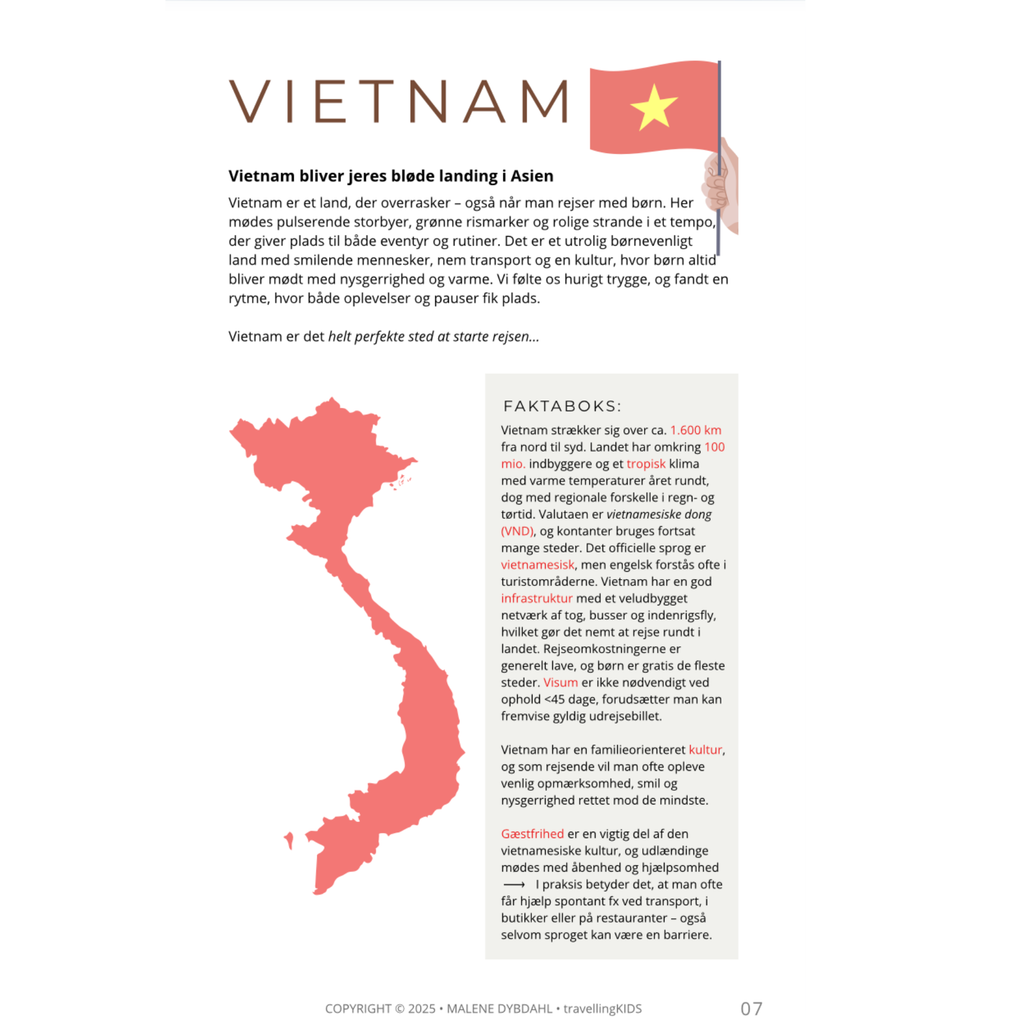 7 ugers rejse i Vietnam, Cambodia og Thailand